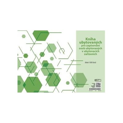 Sevt 06184100 Kniha ubytovaných A4 – Zboží Živě