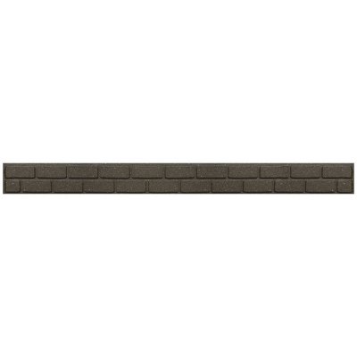 Multyhome obrubník Bricks Stones 9 x 120 cm hnědá 1 ks – Hledejceny.cz