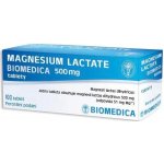 MAGNESIUM LACTATE BIOMEDICA POR 500MG TBL NOB 100 – Hledejceny.cz