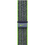 Apple Watch 41mm jasně zelený/modrý provlékací sportovní řemínek Nike MTL03ZM/A – Zboží Živě