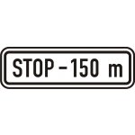 Dopravní Značka E13 malá Text - Dodatková tabulka Text: Smog – Zboží Mobilmania