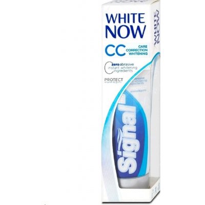 Signal White Now CC bělicí zubní pasta pro kompletní péči Care, Corection & Whitening 75 ml – Zboží Mobilmania