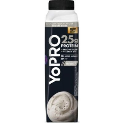 YoPRO Protein jogurtový nápoj s příchutí stracciatella 300 ml – Zboží Dáma