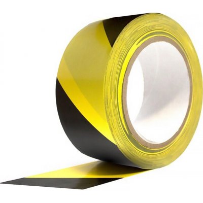 Perdix Výstražná lepící páska 48 mm x 66 m žluto-černá pravá – Zboží Dáma