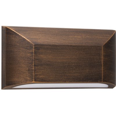 ACA Lighting LED přisazené svítidlo SLIM 6W/230V/3000K/350Lm/110°/IP65/IK08, hnědé – Hledejceny.cz