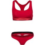 Calvin Klein set podprsenka a tanga QF6233E Červená – Zboží Mobilmania