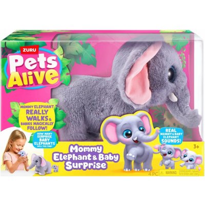 Pets Alive Sloní maminka s překvapením pro mláďata – Hledejceny.cz