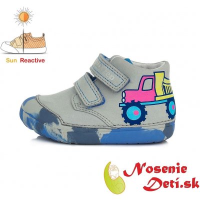 D.D.Step Monstertruck 066-317 chlapecké jarní podzimní boty světle šedé – Zboží Mobilmania