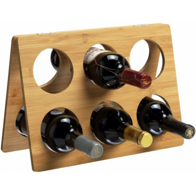 Skládací stojan na víno RTA na 6 lahví vína BMMR5245 – Zboží Mobilmania