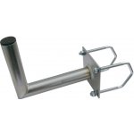 Anténní držák 50cm na balkon na hranaté zábradlí, trubka 42/2mm, výška 16cm – Hledejceny.cz