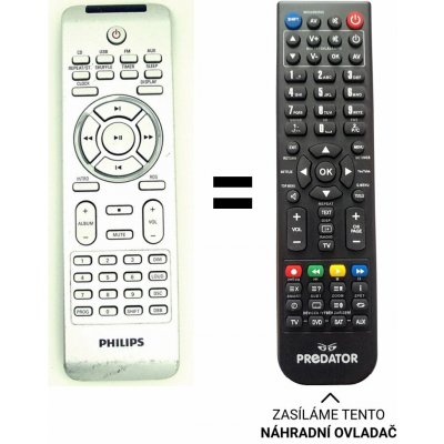 Dálkový ovladač Predátor Philips MCM770/12 – Hledejceny.cz