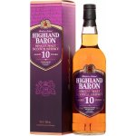 Highland Baron 10y Single Malt Whisky 40% 0,7 l (karton) – Hledejceny.cz