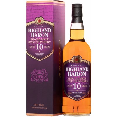 Highland Baron 10y Single Malt Whisky 40% 0,7 l (karton)
