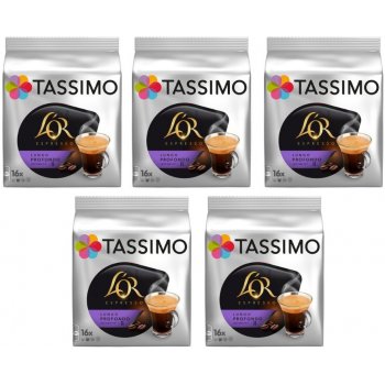 Tassimo L'OR Espresso Lungo Profondo 5 x 16 kusů