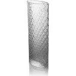 Skloglass Ručně foukaná váza LILIE 300mm Křišťál Barvy: Křišťál – Hledejceny.cz