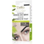 Delia Cosmetics Henna pudrová na obočí black 1,0 4 g – Zboží Dáma