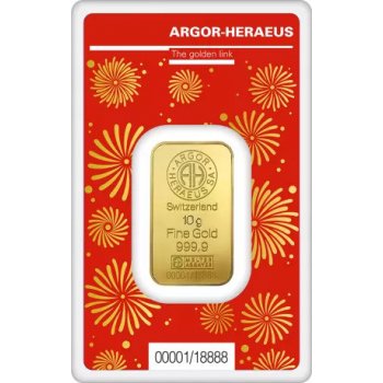 Argor-Heraeus zlatý slitek Rok Draka 10 g