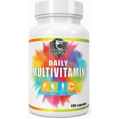 Boomerang Nutrition Daily Multivitamín 120 kapslí – Hledejceny.cz