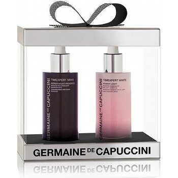 Germaine de Capuccini Timexpert noční regenerační sérum 50 ml + rozjasňující sérum 50 ml dárková sada