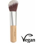 Barbara Hofmann Bamboo blush brush angular small bambusový štětec hranatý červený malý 1 ks – Zbozi.Blesk.cz