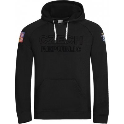 Střída CZECH HOODY mikina černá – Zboží Mobilmania