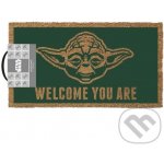 Pyramid International Star Wars: Yoda Welcome You Are 60 x 40 cm zelená – Zboží Dáma