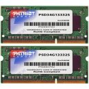 Patriot SODIMM DDR3 4GB 1333MHz CL9 PSD34G13332S