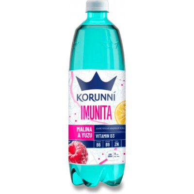 Korunní Imunita malina a yuzu jemně perlivá 0,75 l – Hledejceny.cz