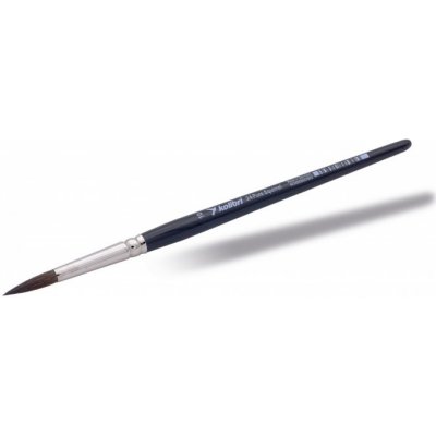 Kolibri kulatý štětec se špičkou pro akvarelové barvy serie 24/ Velikost 6 – Zboží Dáma