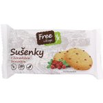 Free village Sušenky ovesné s kanadskou brusinkou bez lepku 50 g – Zboží Dáma