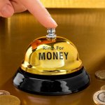 014932 Stolní zvonek Ring for Money – Hledejceny.cz