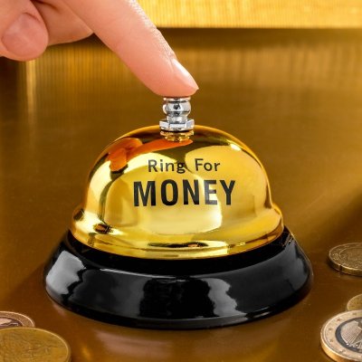 014932 Stolní zvonek Ring for Money – Hledejceny.cz