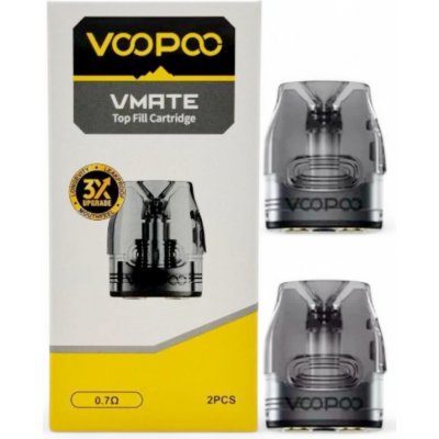 VooPoo Vmate V3 Top Fill cartridge 2 ks 0,7 ohm – Hledejceny.cz
