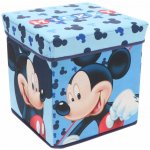 Cozy Noxxiez Box a taburet Mickey Mouse 30 x 30 x 30 cm – Hledejceny.cz