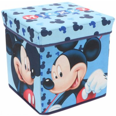 Cozy Noxxiez Box a taburet Mickey Mouse 30 x 30 x 30 cm – Hledejceny.cz