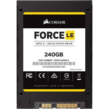 Corsair Force LE 240GB, 2,5", SATAIII, CSSD-F240GBLEB