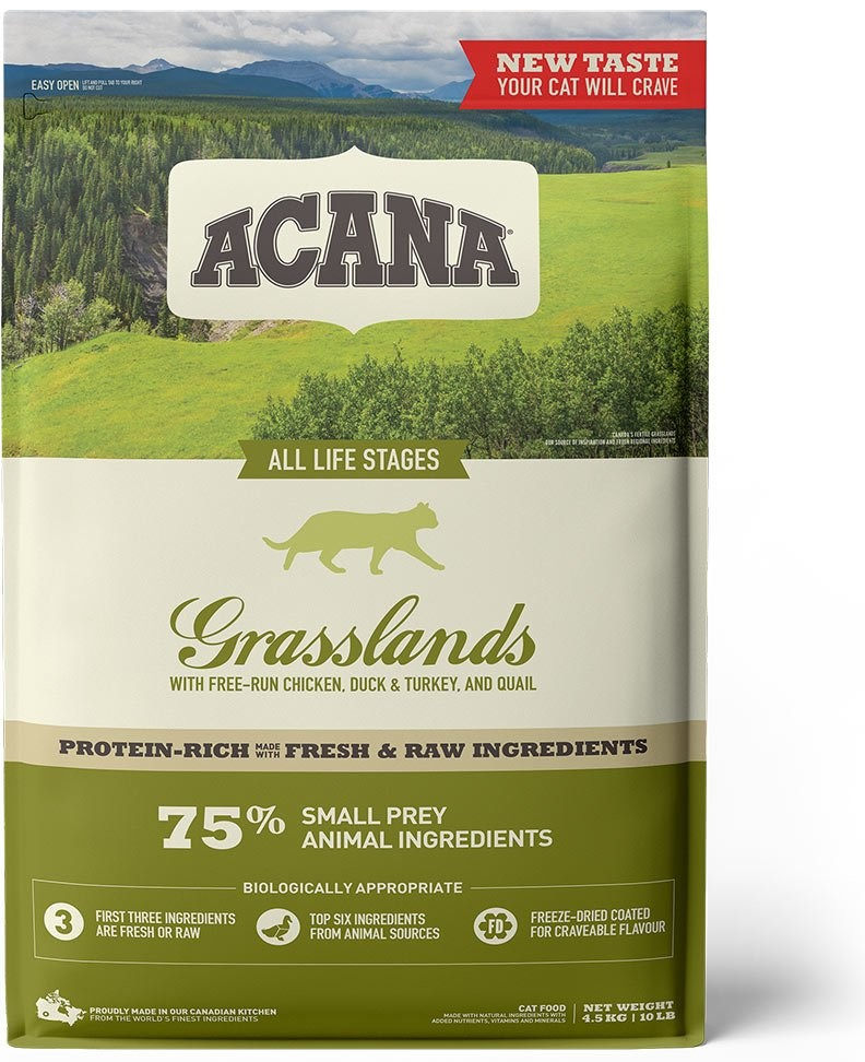 Acana Grasslands Cat 2 x 4,5 kg