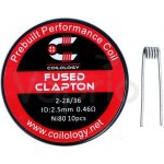 Coilology Fused Clapton předmotané spirálky Ni80 0,46ohm 10ks – Sleviste.cz
