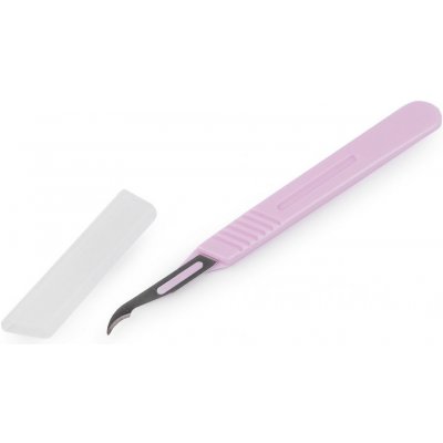 Páráček / nůž délka 14,5 cm fialovorůžová světlá