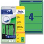 Avery Zweckform L4768-20 Barevné etikety na pořadače 61x192 mm 80 ks zelené – Hledejceny.cz