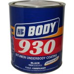 HB BODY 930 Bitumen nepřelakovatelný - 2,5kg černý – Zbozi.Blesk.cz