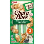 Churu Bites Chicken wraps & Tuna 3 x 10 g – Sleviste.cz