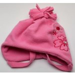 RDX Zimní čepice 3285 Květy světle růžová – Zboží Mobilmania