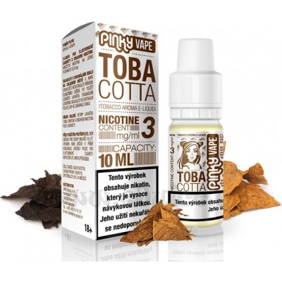 Pinky Vape Tobacotta 10 ml 3 mg – Zboží Dáma Pinky Vape Tobacotta 10 ml 3 mg – Zboží Dáma