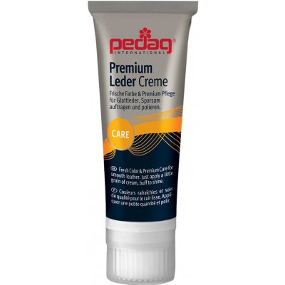 Pedag premium shoe polish krém na kůži 50ml bílá