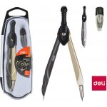 DELI Kružítko kovové v krabičce ORBIT stříbrné – Sleviste.cz