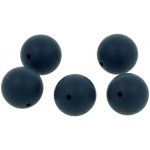 Natana silikonové korálky tmavě modré 19 mm 5 ks – Hledejceny.cz