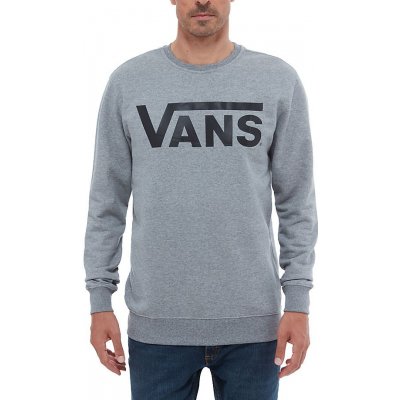 VANS Classic Crew II heather/black / Šedá – Zboží Mobilmania