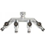 Armaturenfabrik Oehler GmbH GEKA IDEAL čtyřcestný rozdělovač s konektory pro rychlospojky 46.0433.9 – Sleviste.cz