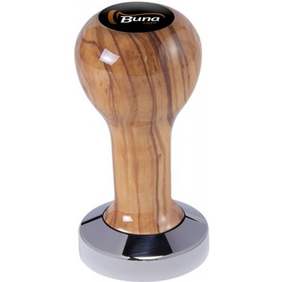 Buna Café Tamper oliva, lak, TP, nerez lesk, plochý 51 mm – Zboží Mobilmania